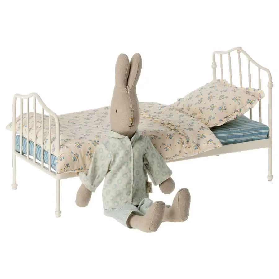 2022 Maileg Miniature Blue Bed