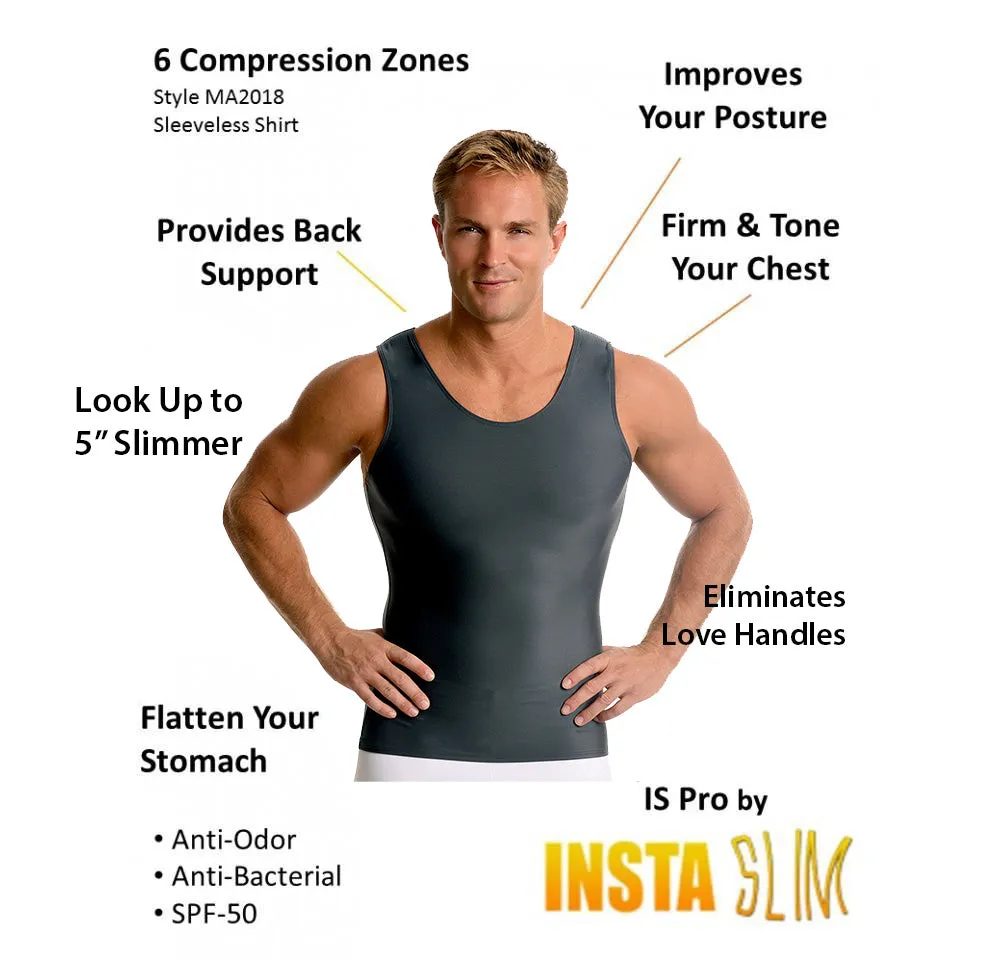 3-Pack Insta Slim High Compression Muscle Tank MA0003