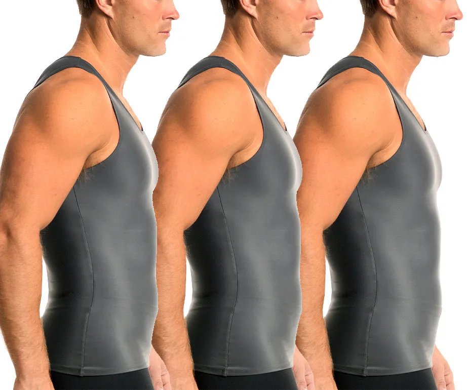 3-Pack Insta Slim High Compression Muscle Tank MA0003