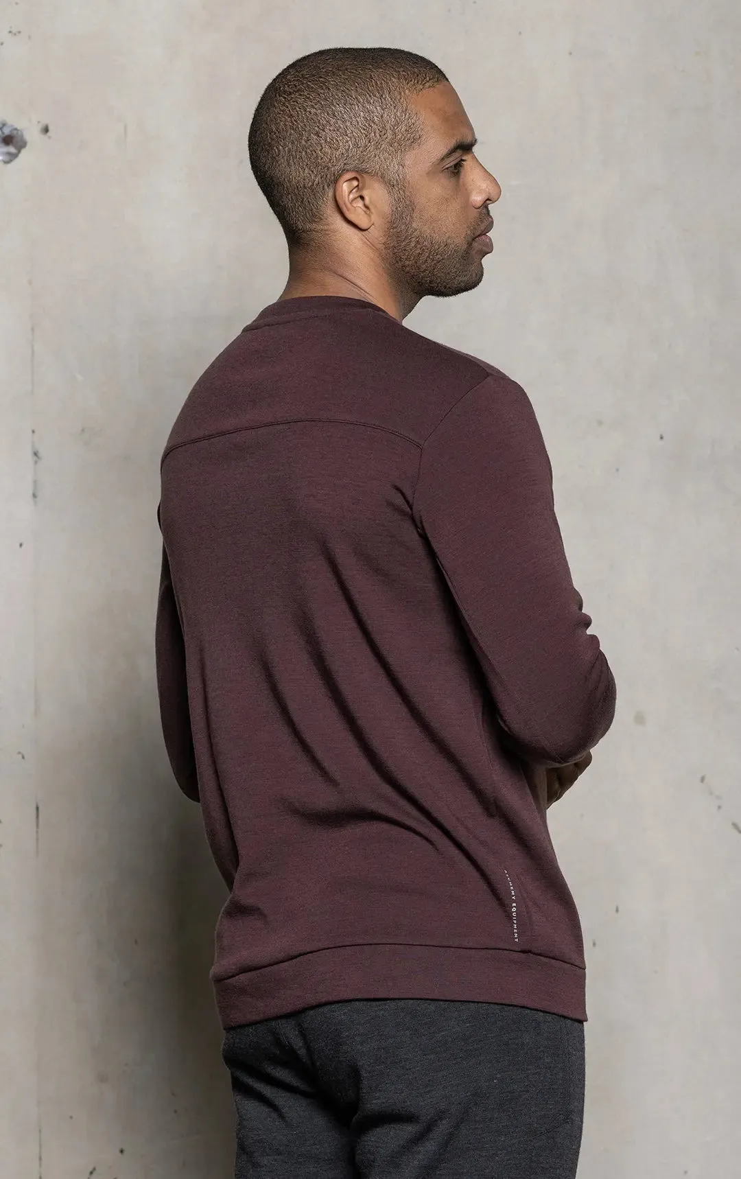 320GSM MERINO SWEATSHIRT - CLEARANCE