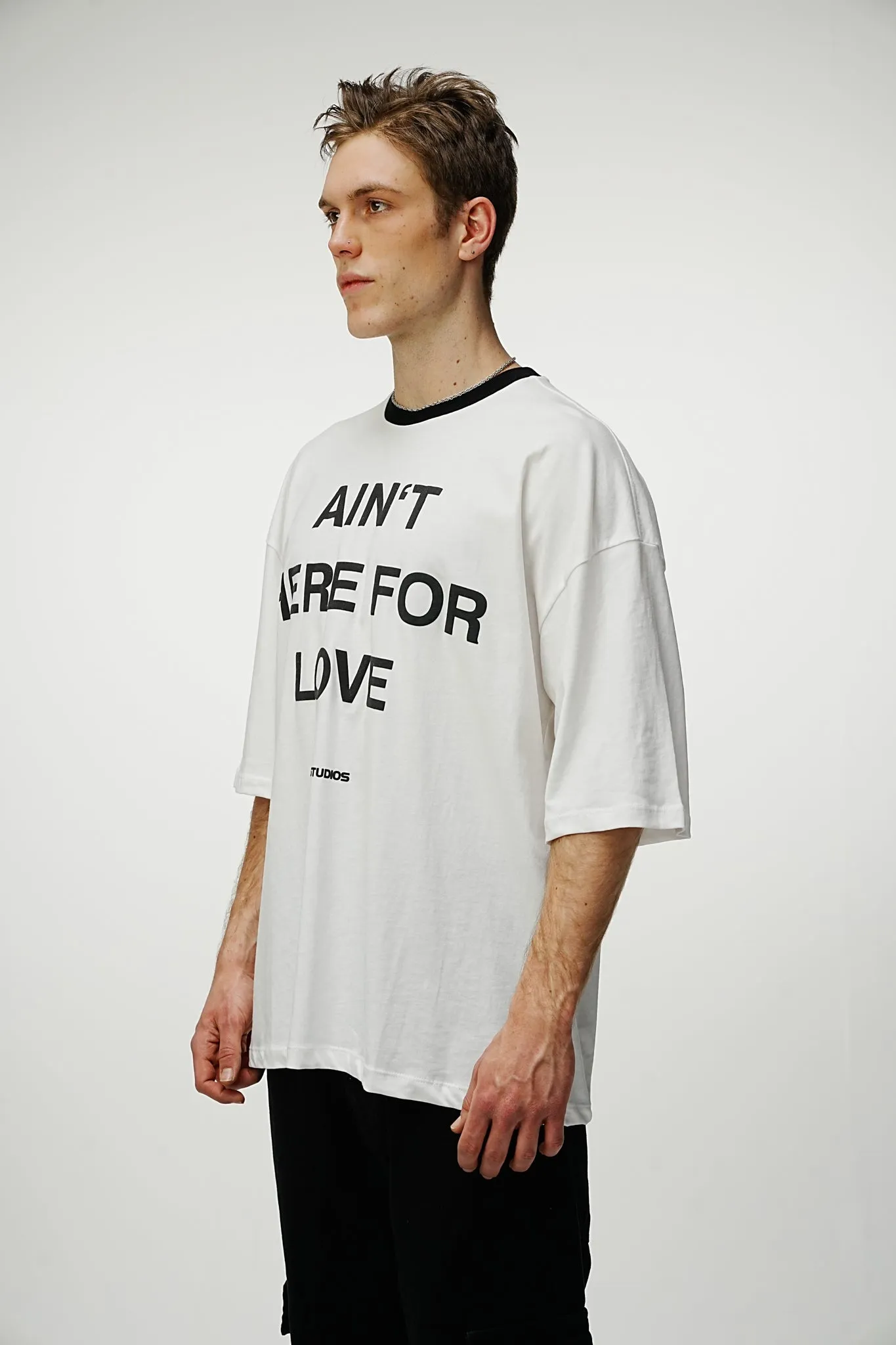 Ain't Here For Love Oversized Tee