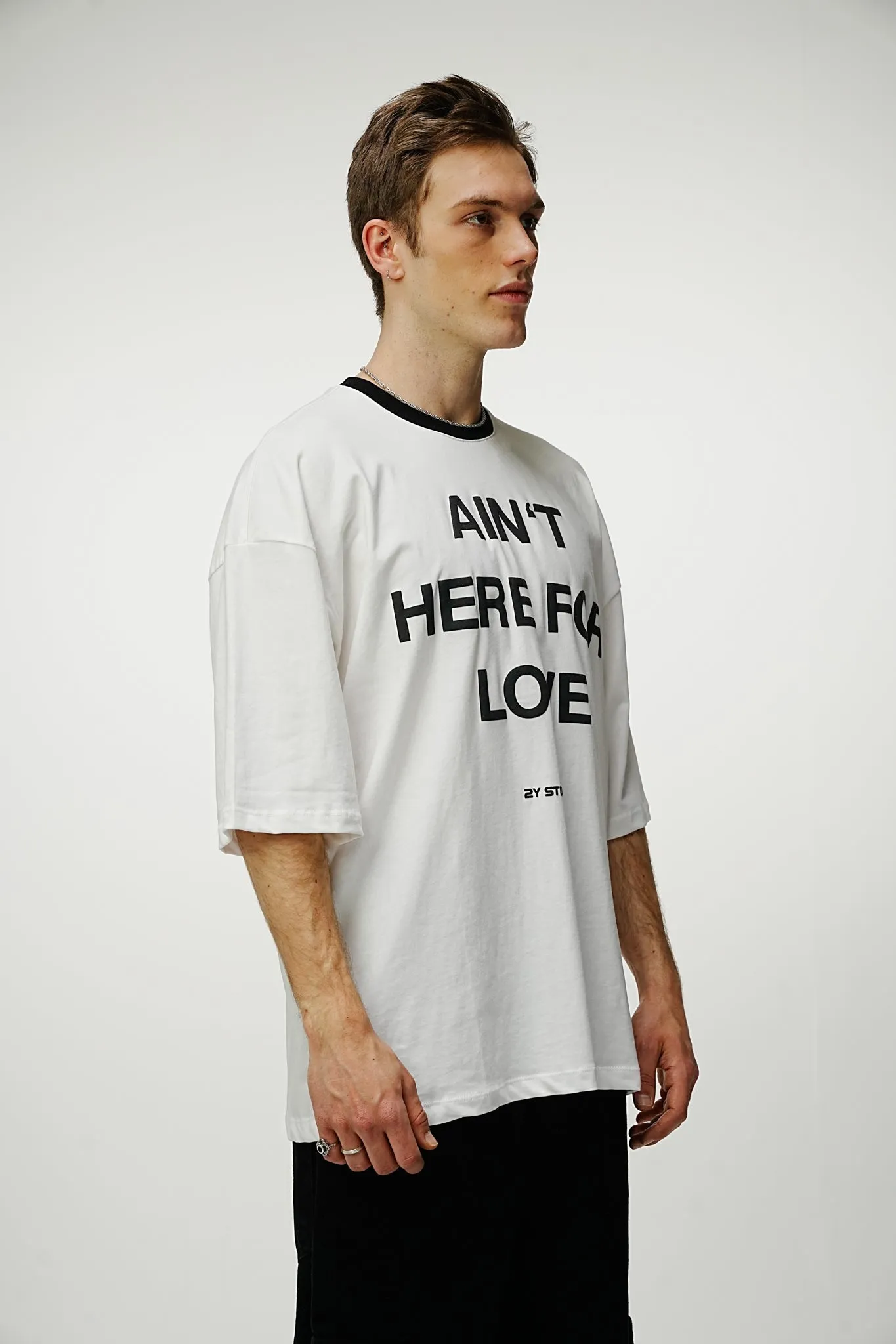 Ain't Here For Love Oversized Tee