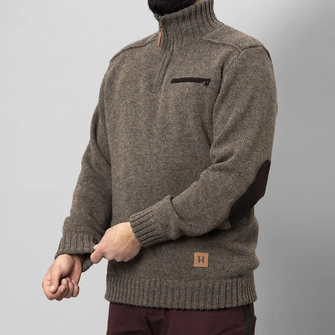 Annaboda 2.0 HSP Knit Pullover - Dark Sand by Harkila