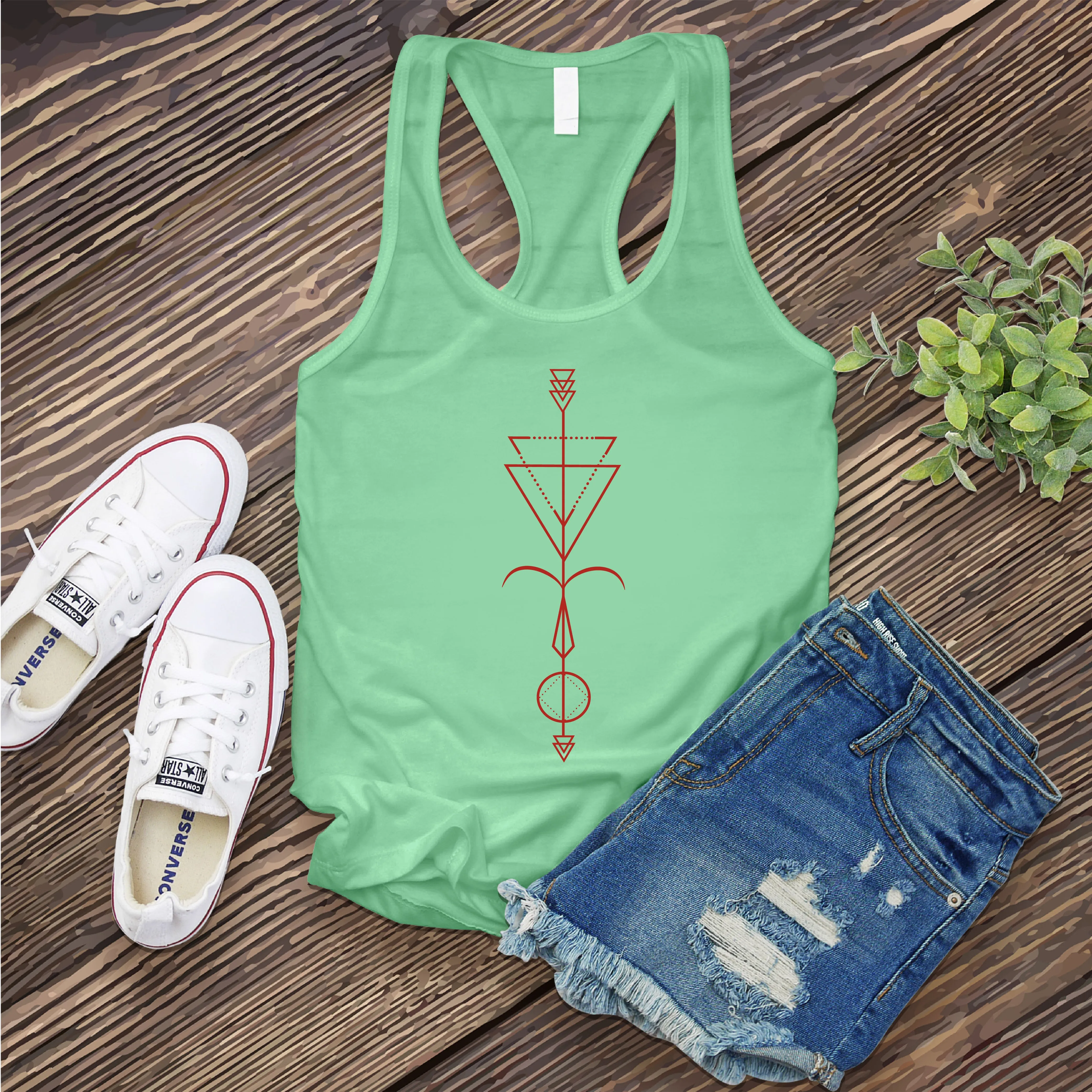 Aries Arrow Women's Tank Top