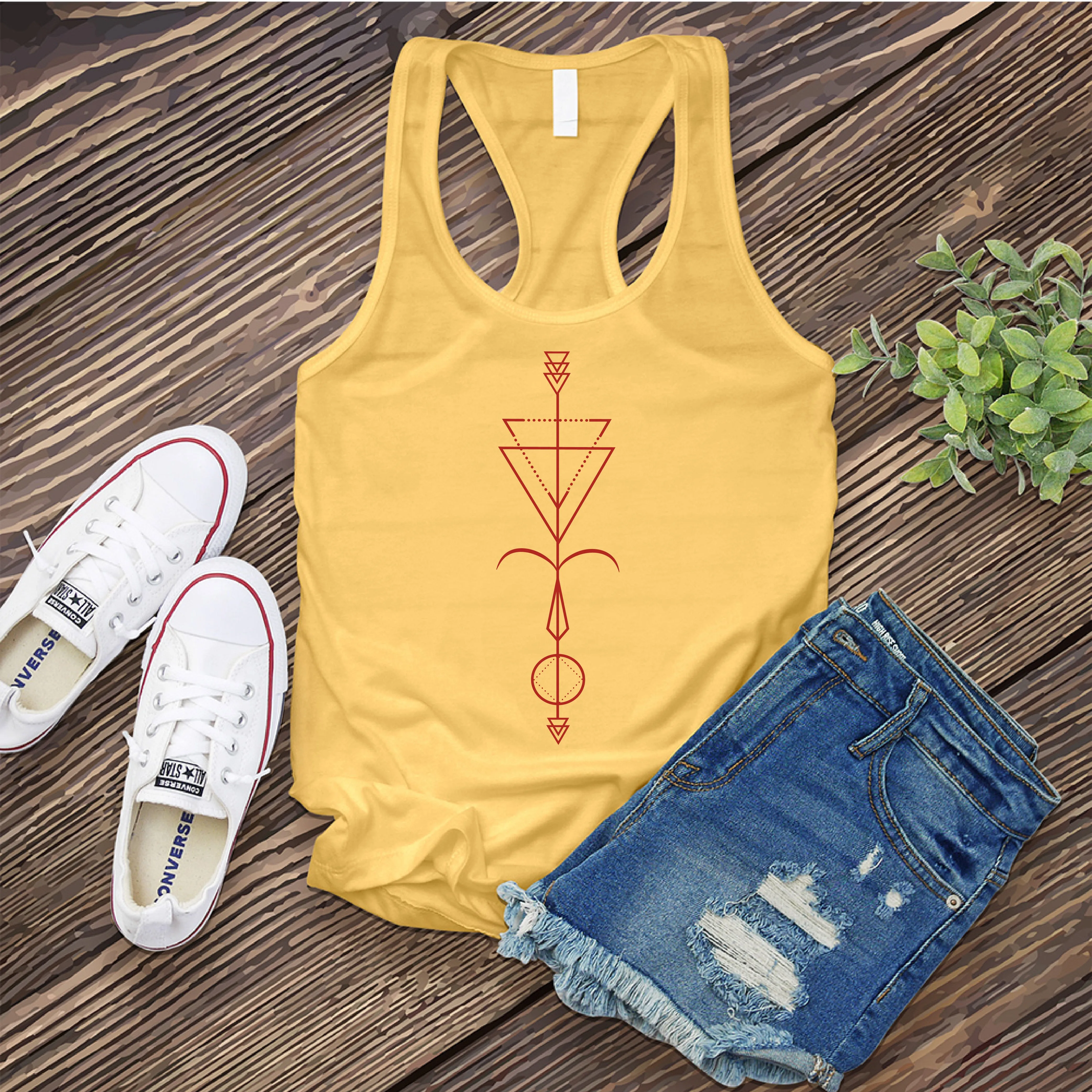 Aries Arrow Women's Tank Top