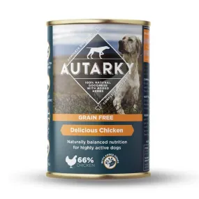 Autarky Grain Free Delicious Chicken Complete Wet Dog Food 12 x 395g