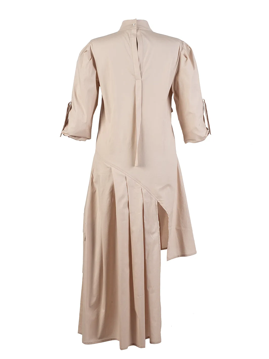 Avant Garde Tunic Shirt  With Pleats and Pockets