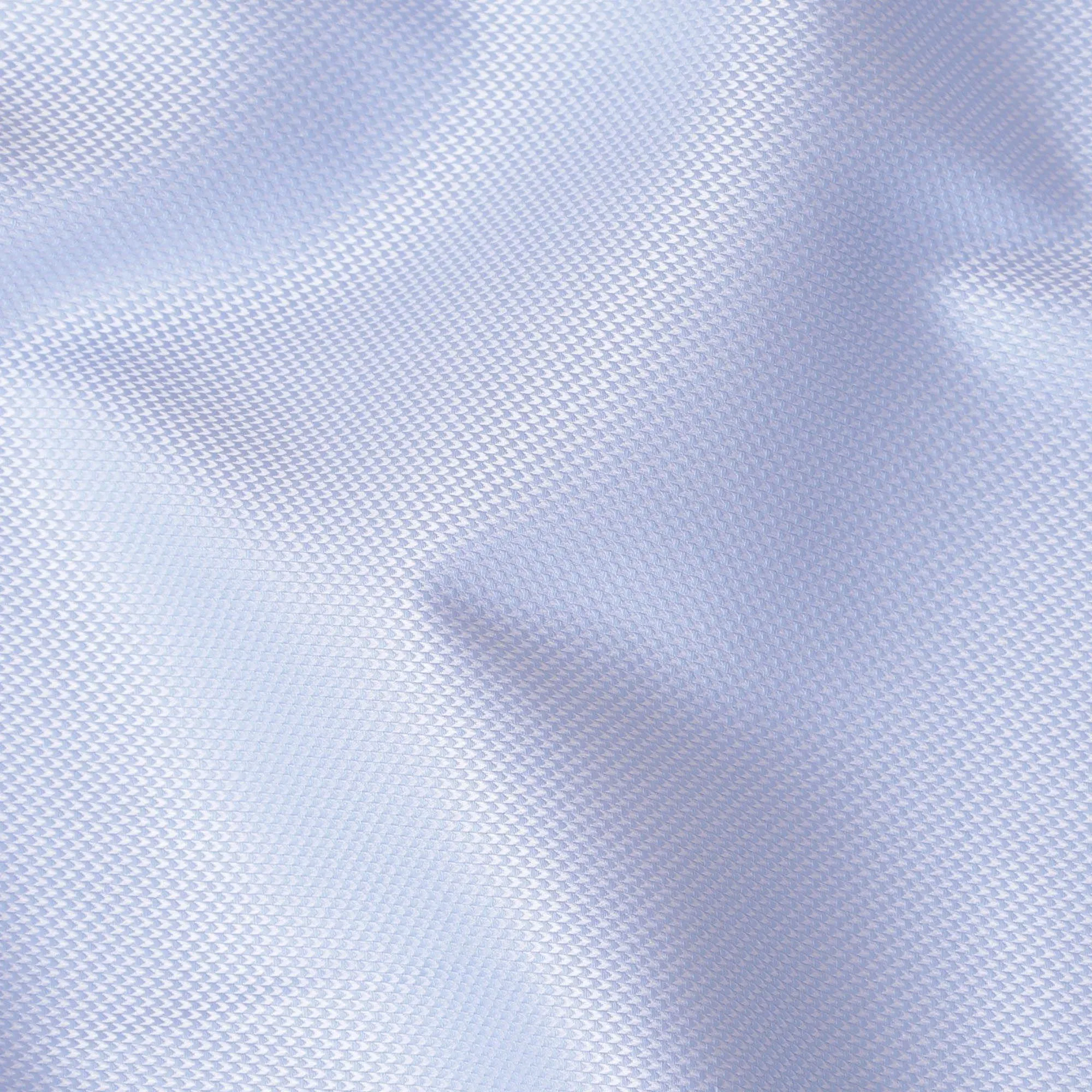 Baby blue 100% cotton shirting fabric with same tone self design-D7410