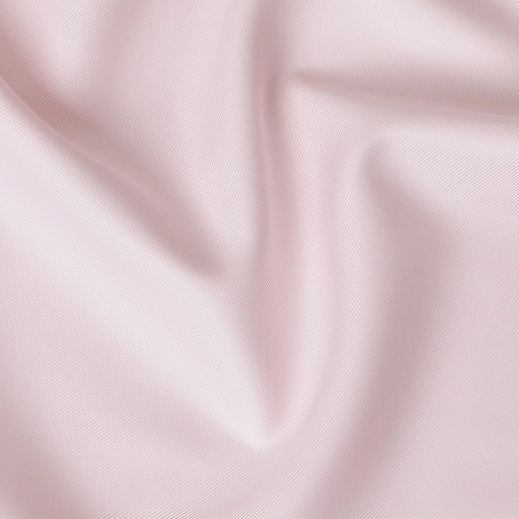 Baby pink Plain Premium pure Swiss 100% cotton shirting fabric in twill weave-D16620