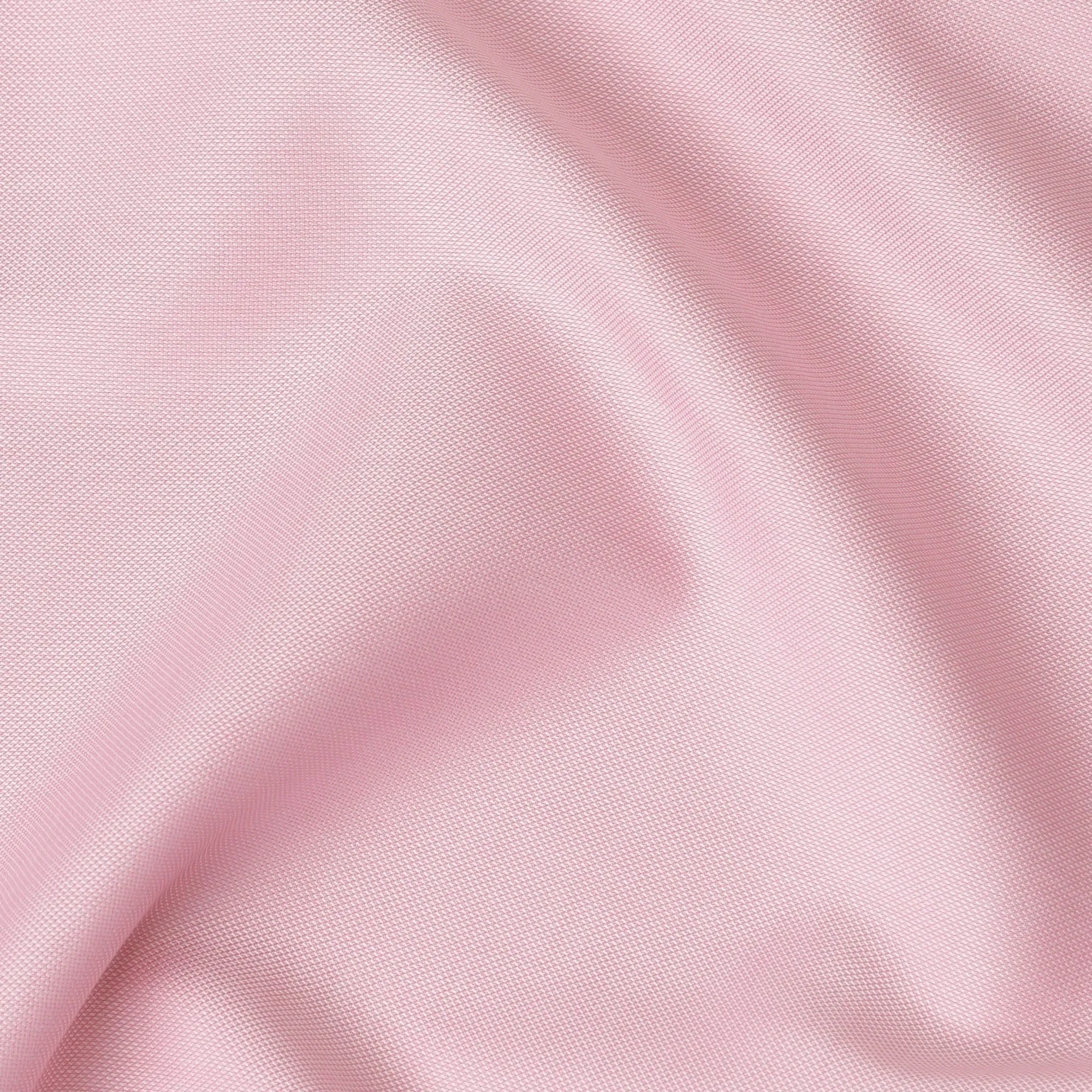 Baby pink Premium pure Swiss 100% cotton shirting fabric in self design-D16625