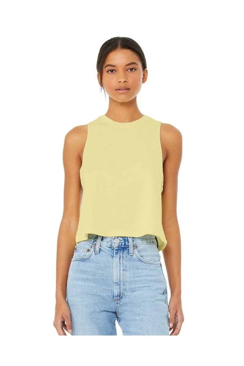 Bella Canvas 6682: Women's Racerback Cropped Tank