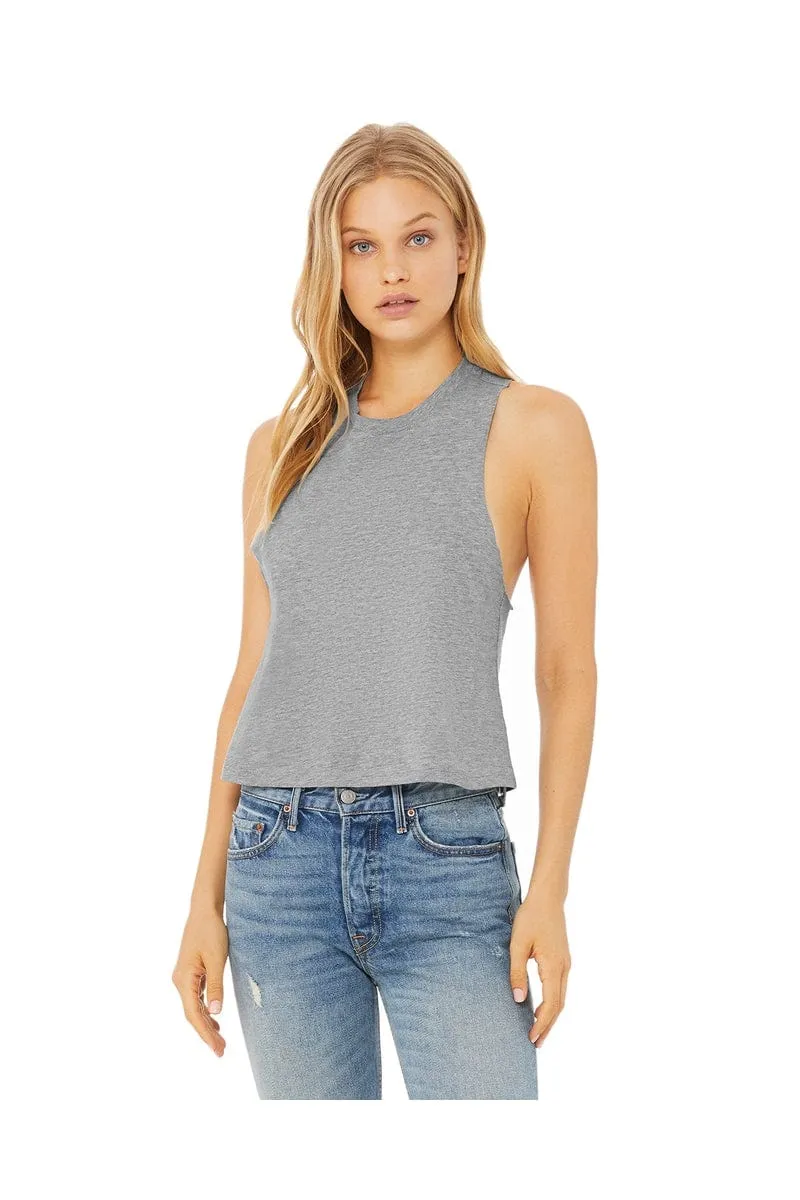 Bella Canvas 6682: Women's Racerback Cropped Tank