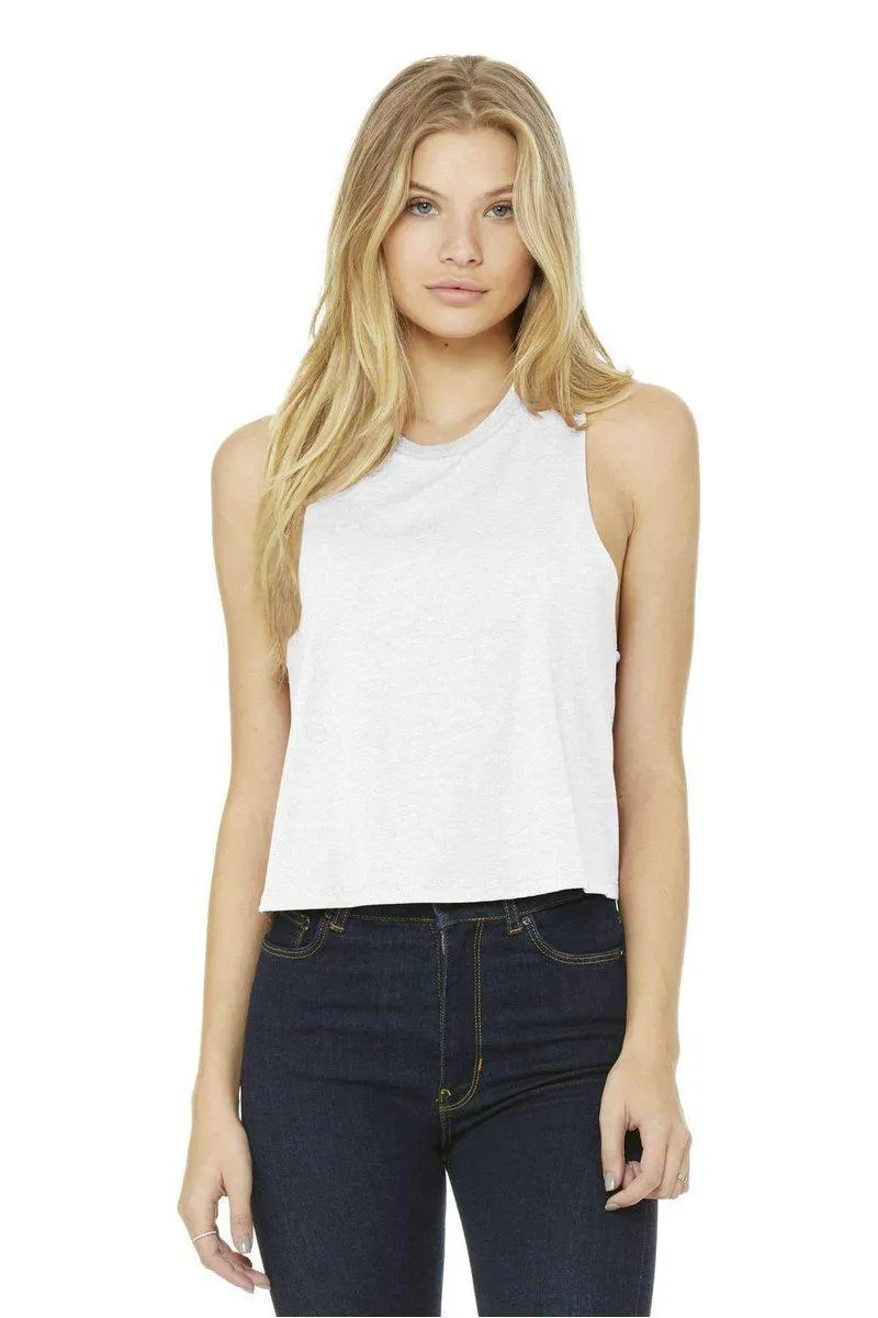 Bella Canvas 6682: Women's Racerback Cropped Tank