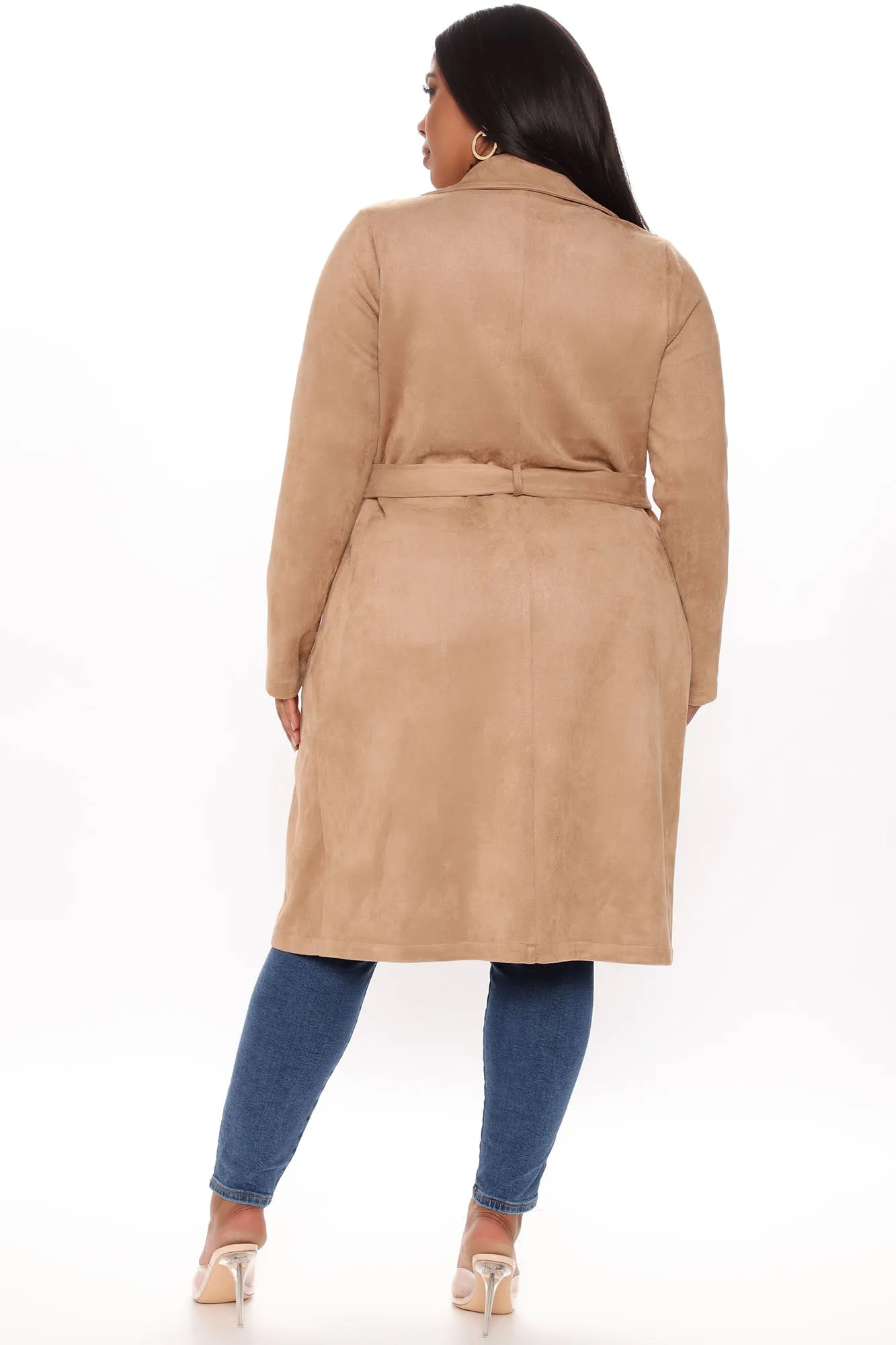 Belt Your Heart Trench Coat - Camel