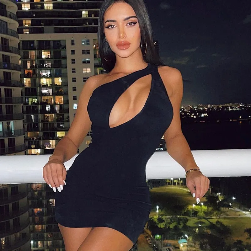 Best You've Had Cut Out One Shoulder Bodycon Mini Dress