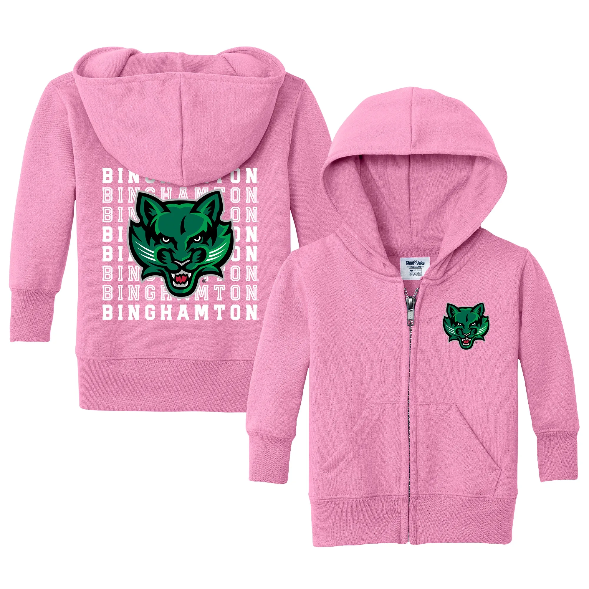 Binghamton Bearcats Retro Infant Full-Zip Sweatshirt