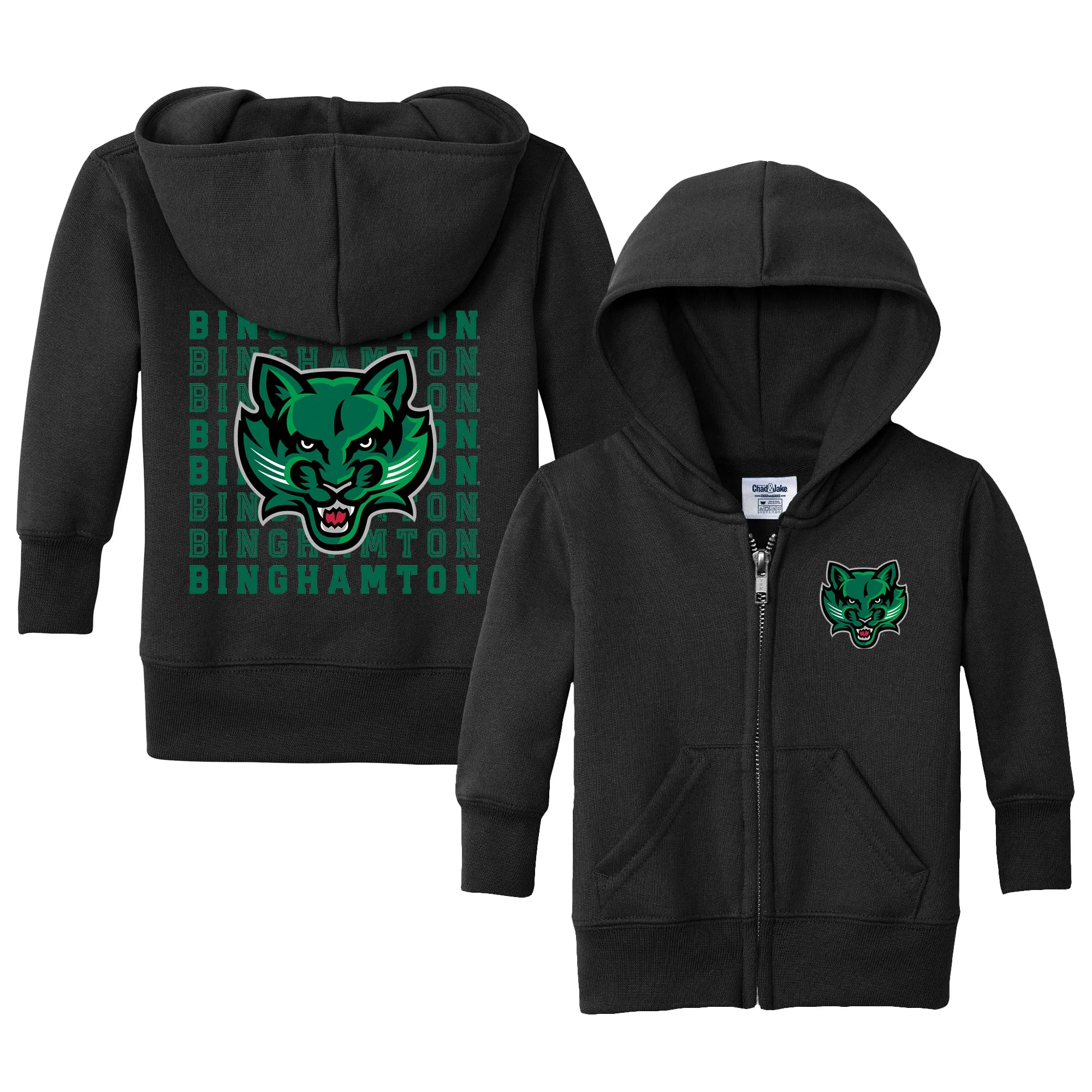 Binghamton Bearcats Retro Infant Full-Zip Sweatshirt