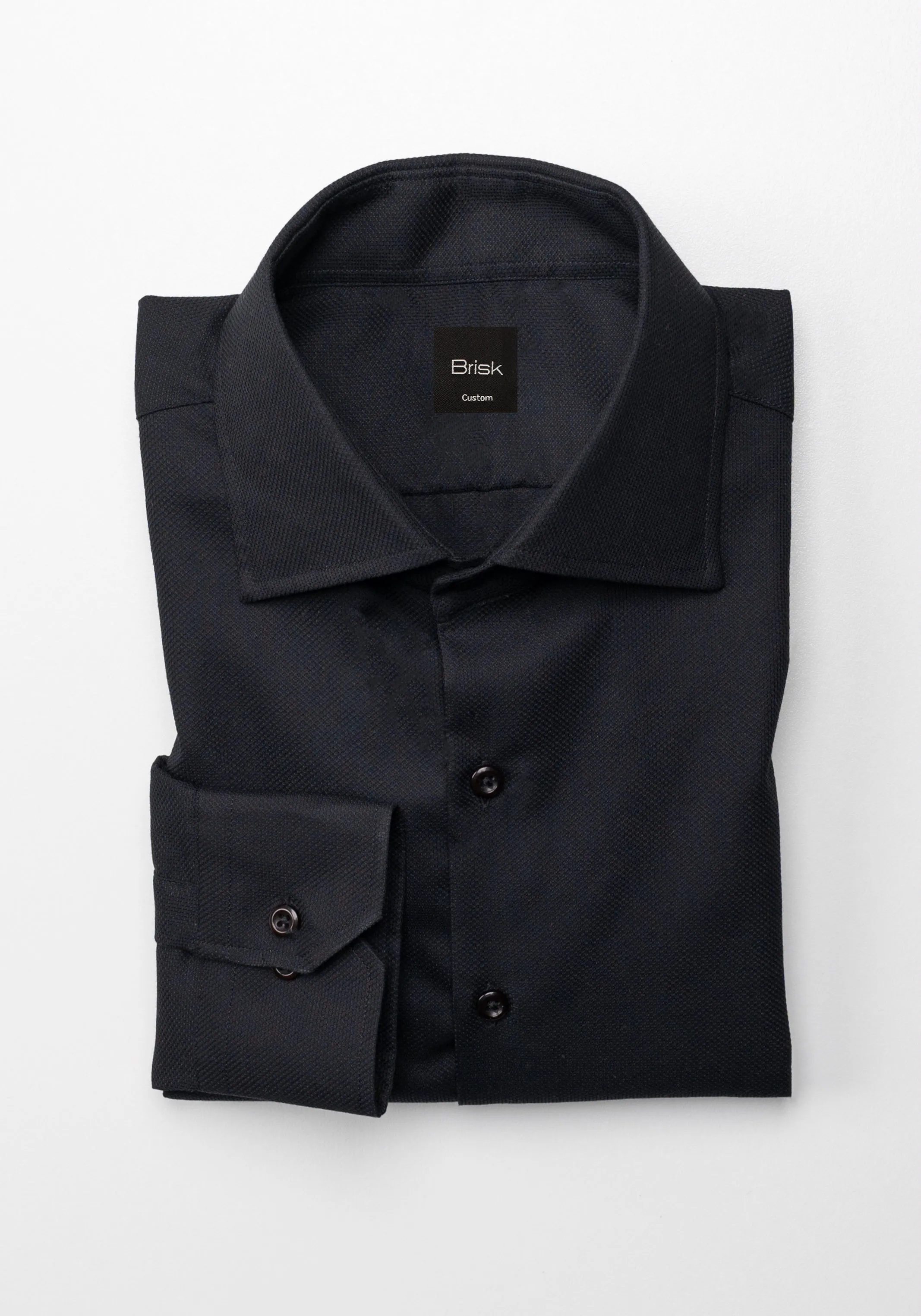 Black Jacquard Shirt