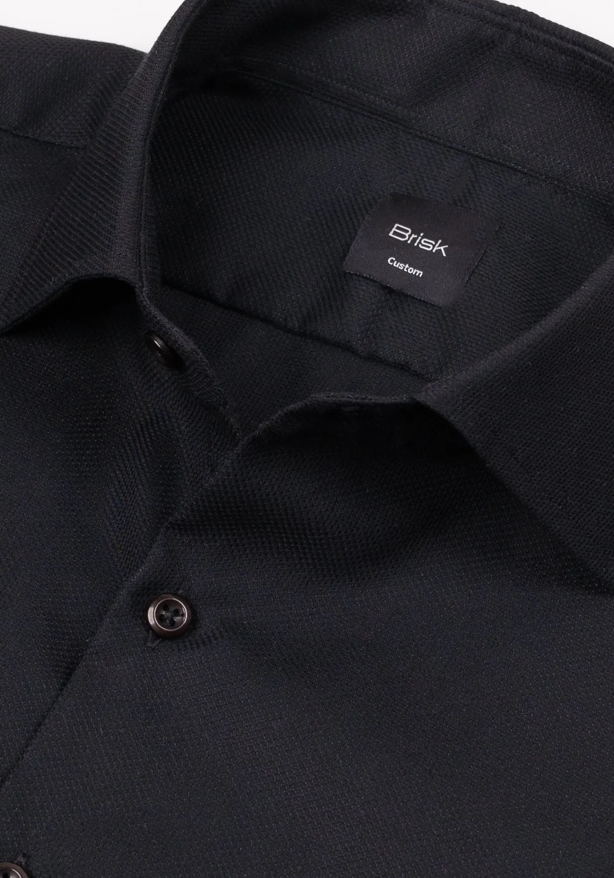 Black Jacquard Shirt