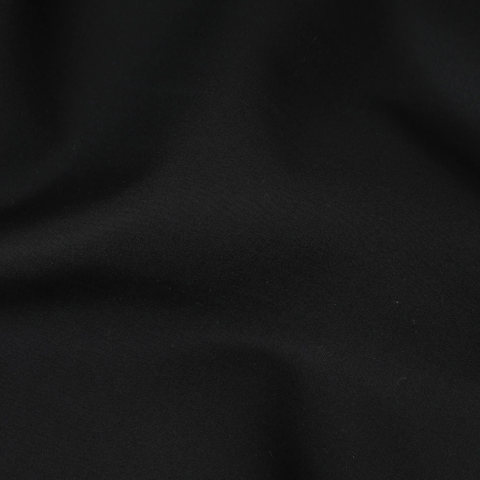 Black Plain Premium pure Swiss 100% cotton shirting fabric-D16605