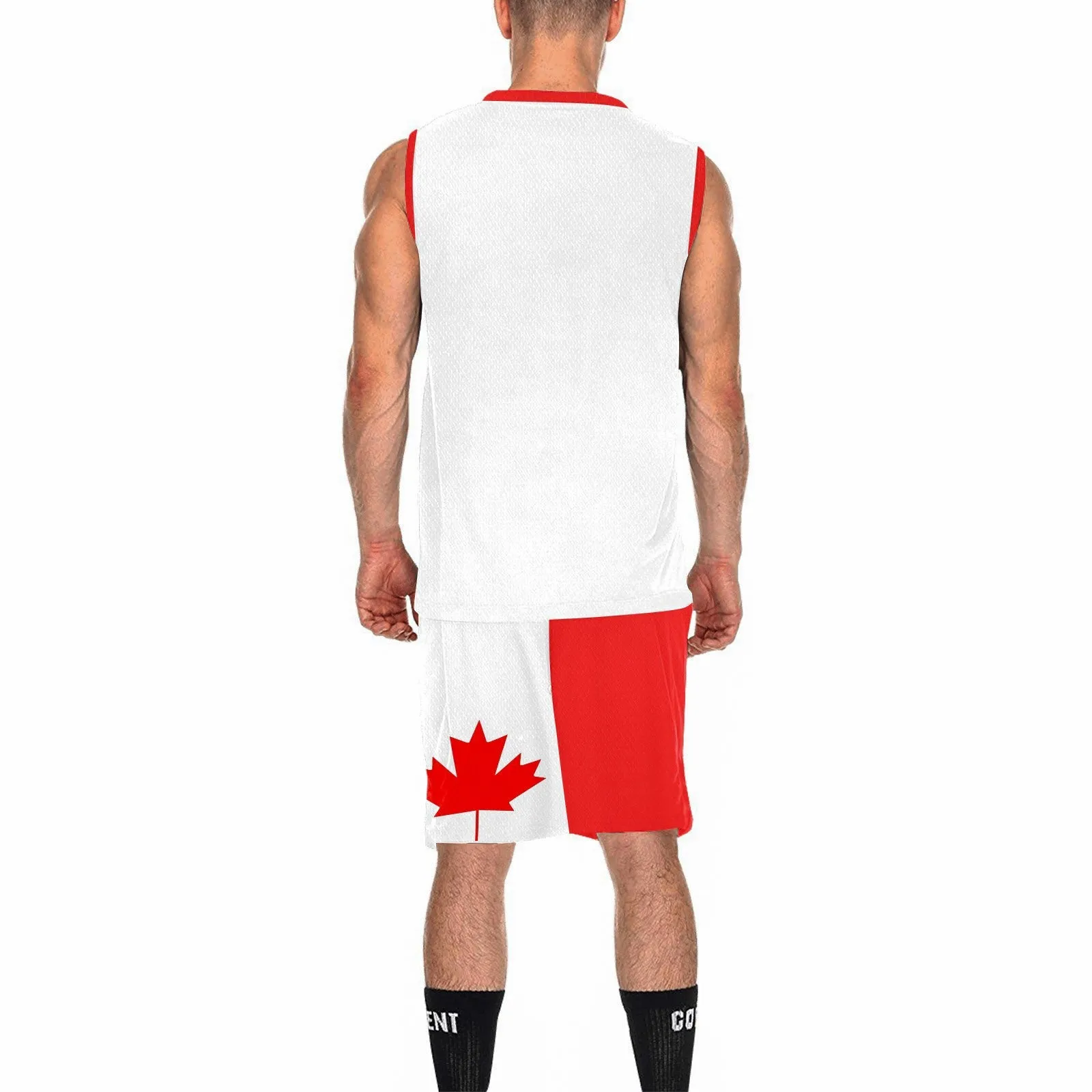 CA Flag Men's Basketball Tracksuit