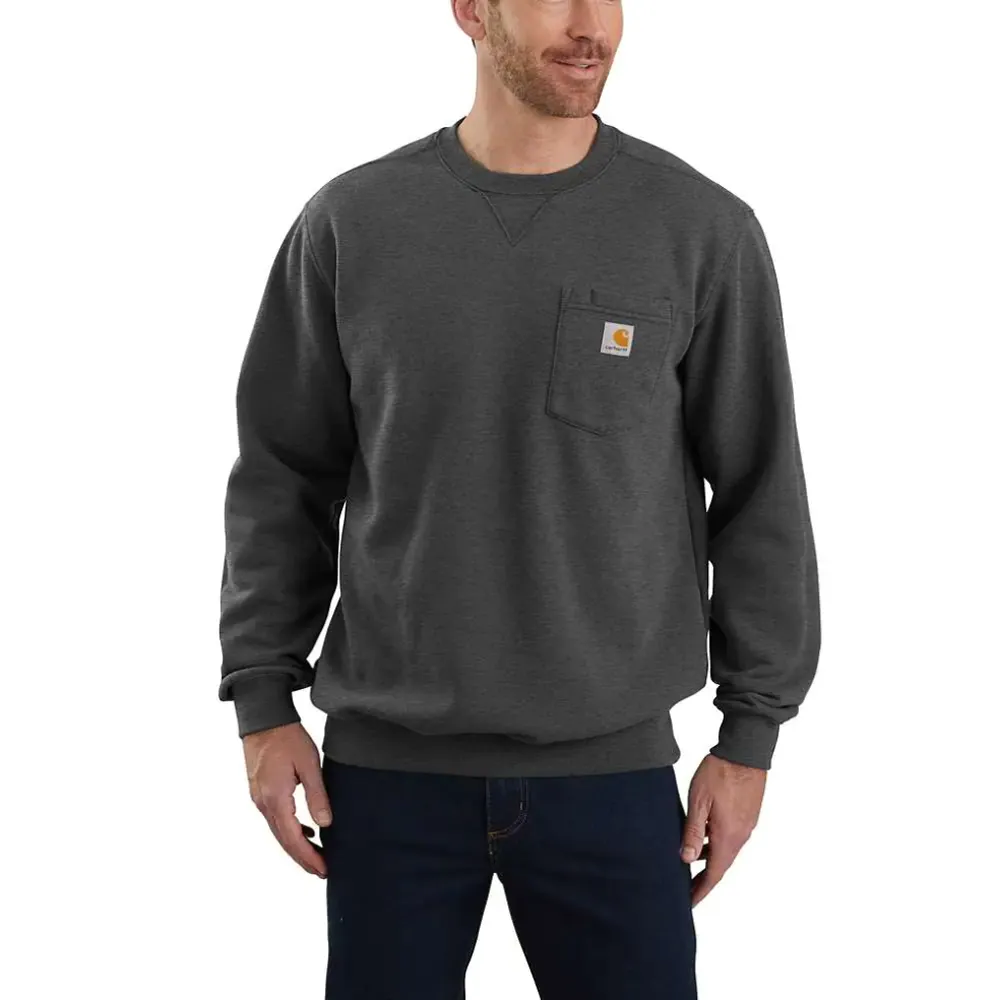 Carhartt 103852 Loose Fit Midweight Crew Neck POcket Sweatshirt