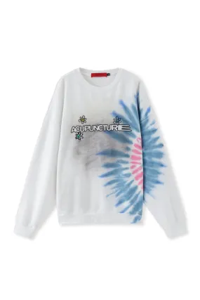 CIRCLE A CREWNECK WHITE