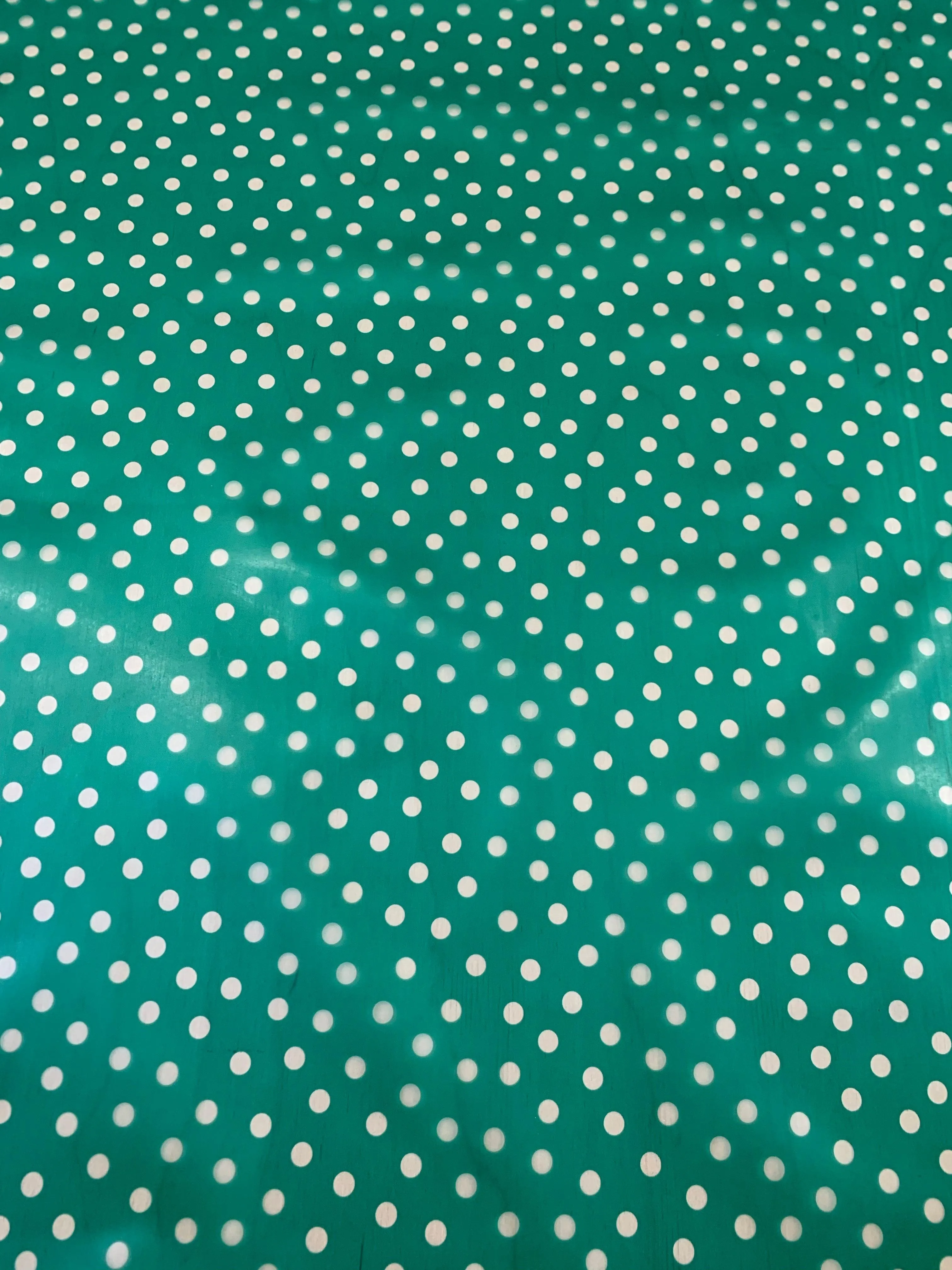 Clear Polka Dots- Various Colours TPU waterproof