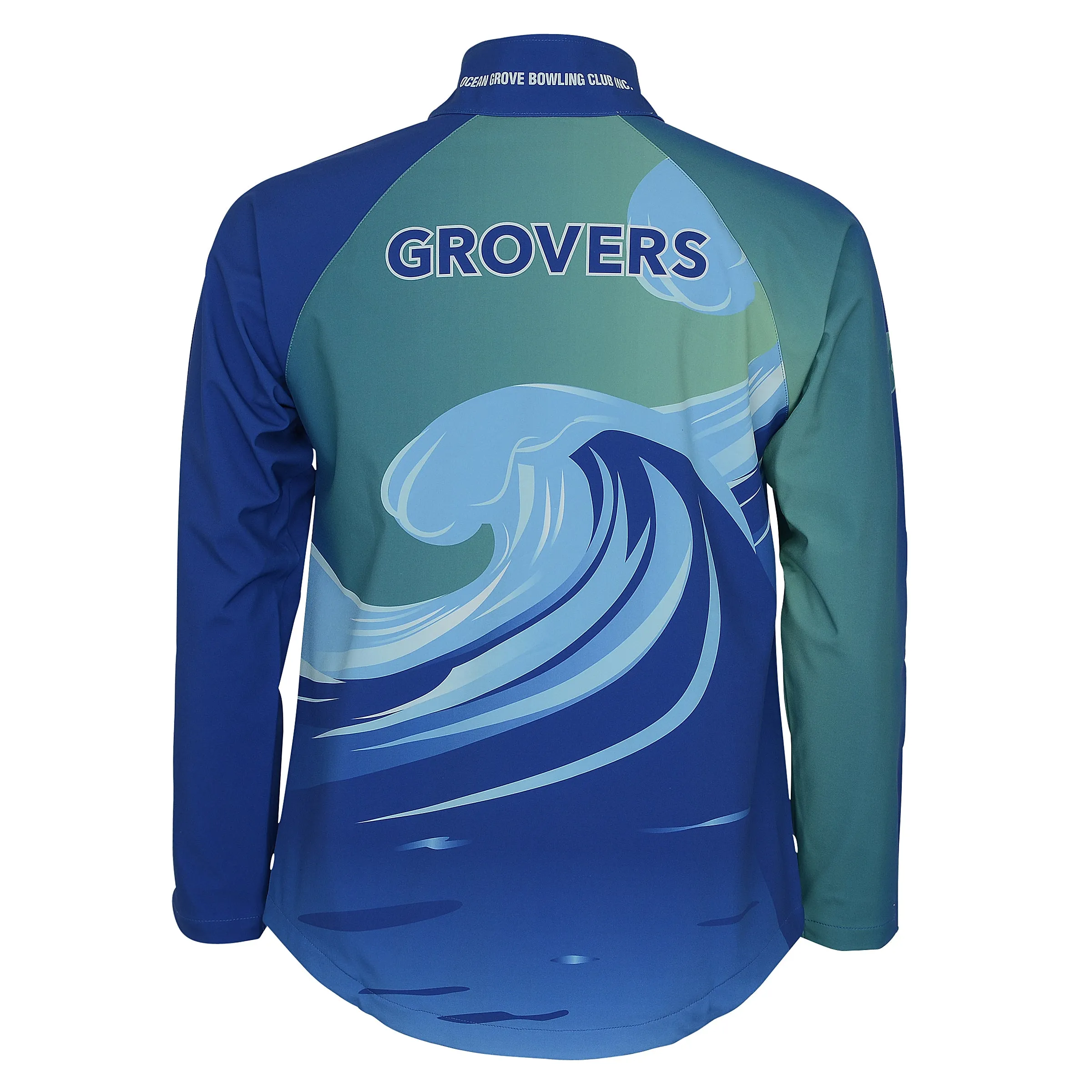 Custom Club Curve Softshell Jacket | Official Bowls Australia Licensed Manufacturer