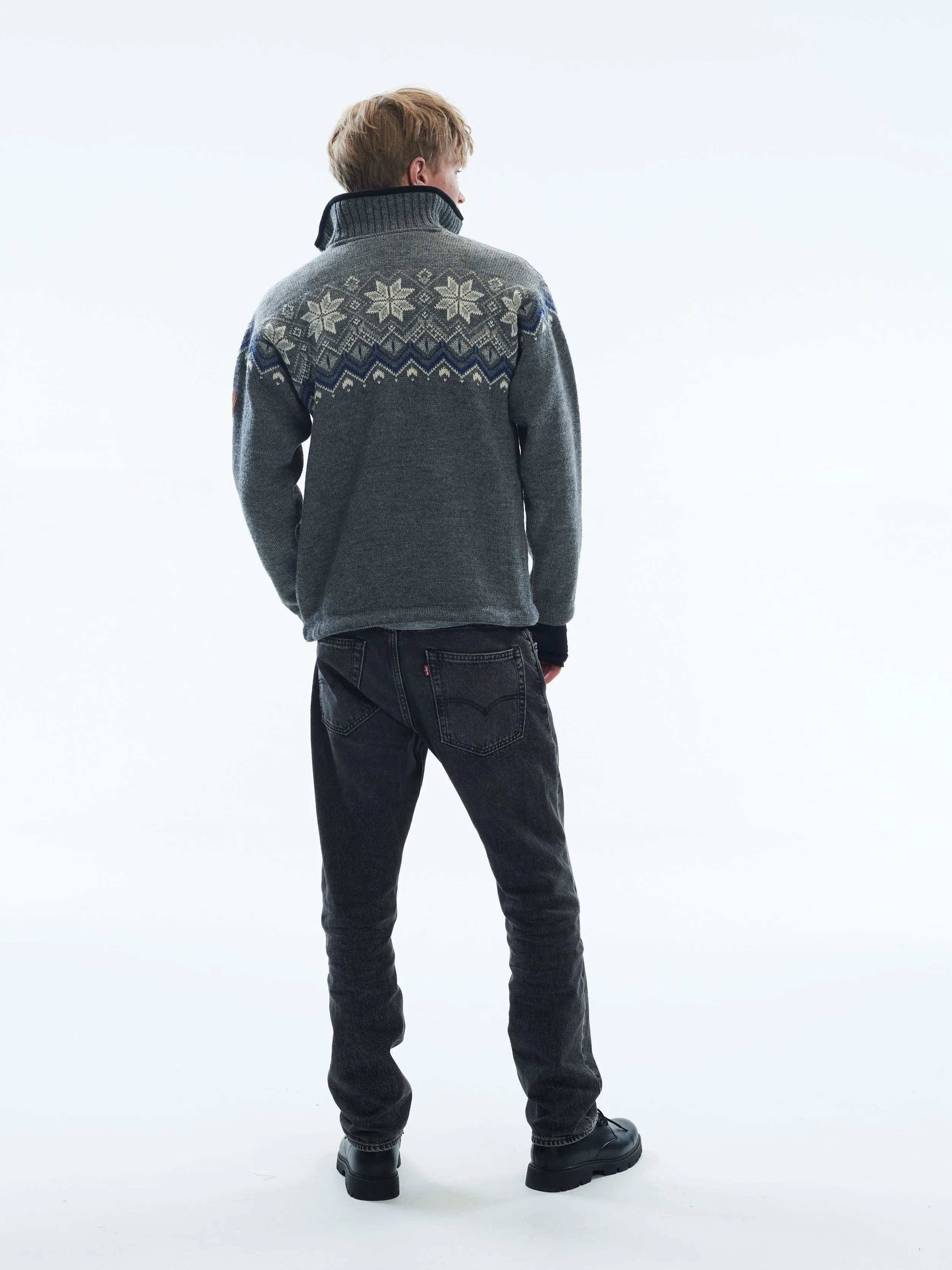 Dale of Norway - Fongen Weatherproof Men's Sweater - Smoke