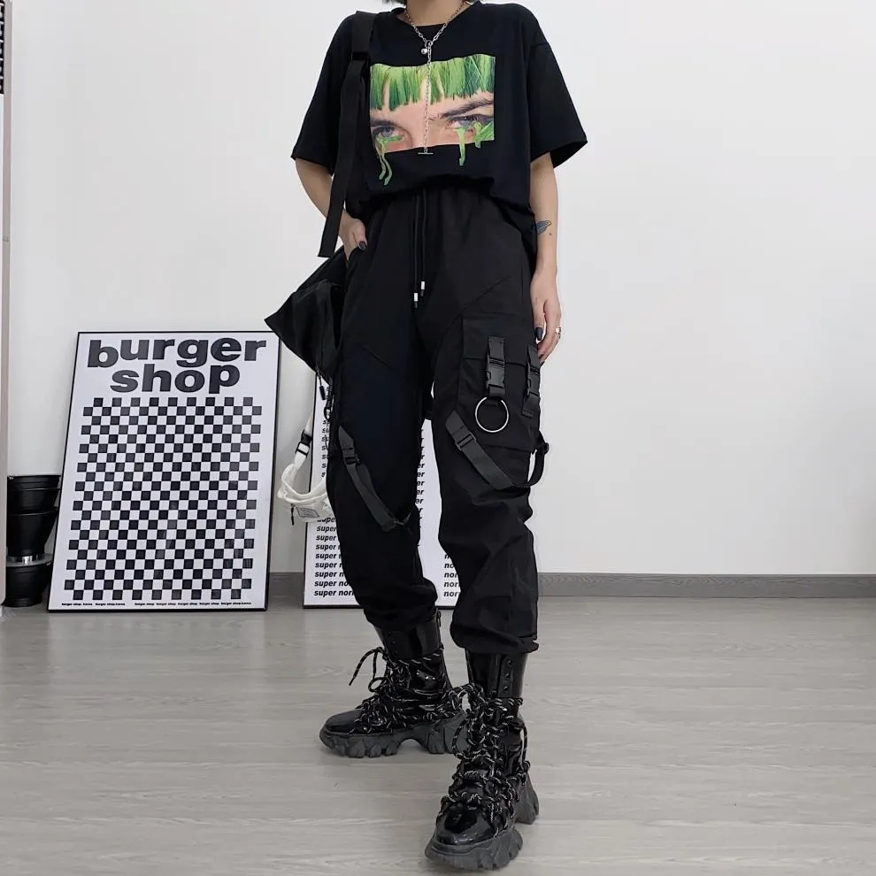 Dark Ribbons Cargo Pants