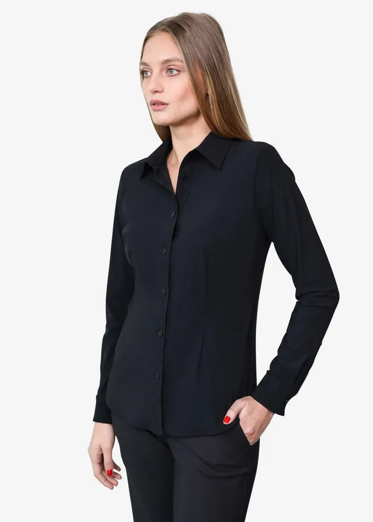 Dawn Button Down - Black