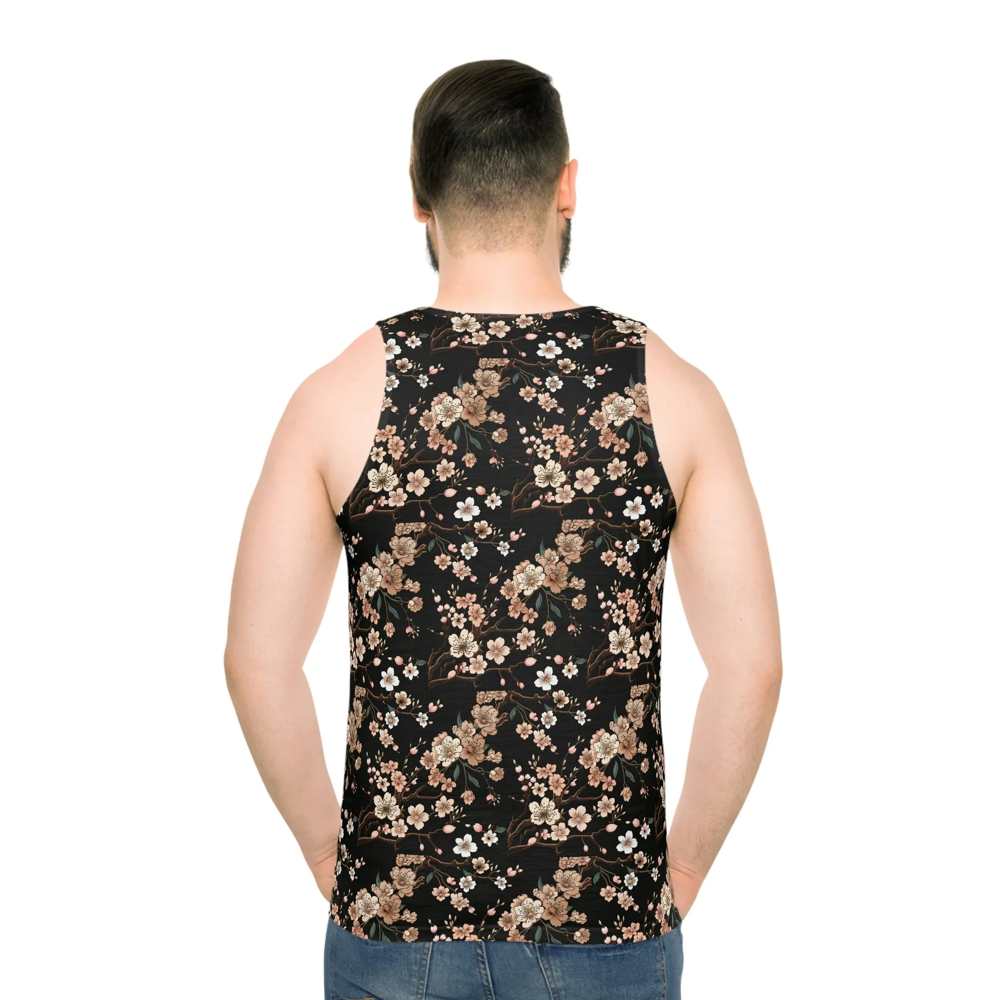 Dino Cherry Blossom Tank Top