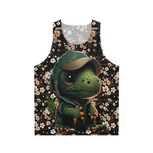 Dino Cherry Blossom Tank Top