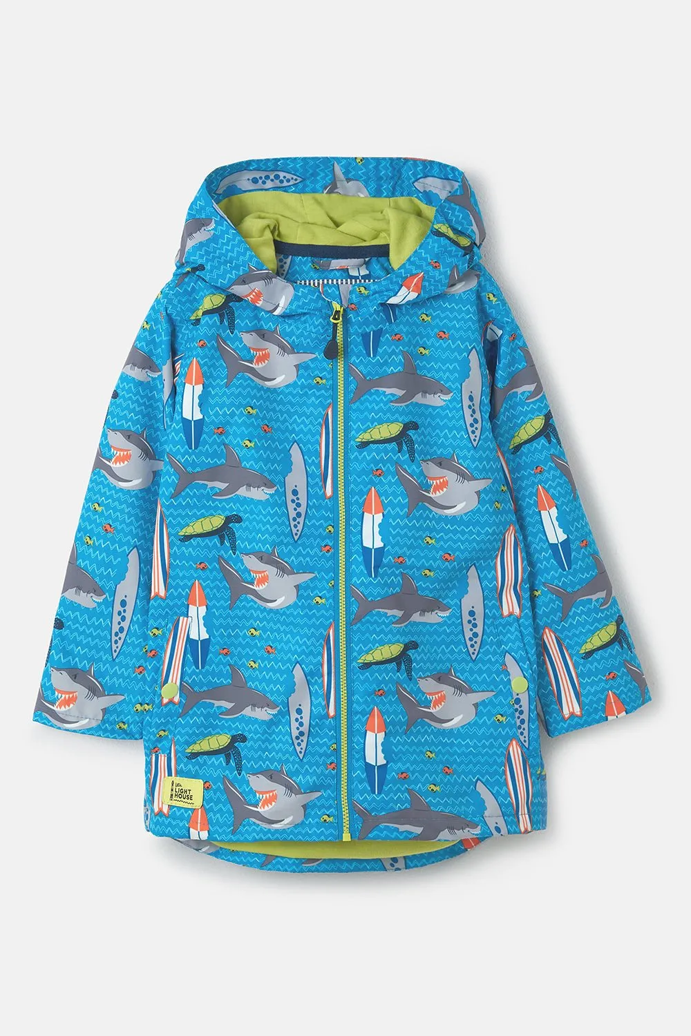 Ethan Jacket - Shark Surf Print