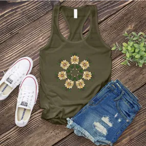 Floral Kaleidoscope Women's Tank Top