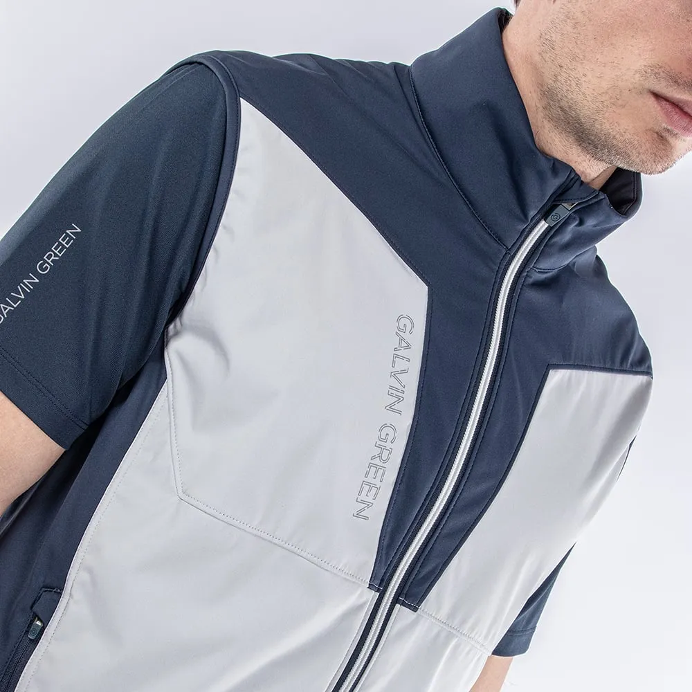 Galvin Green Lathan Interface-1 Wind Vest - Cool Grey/Navy