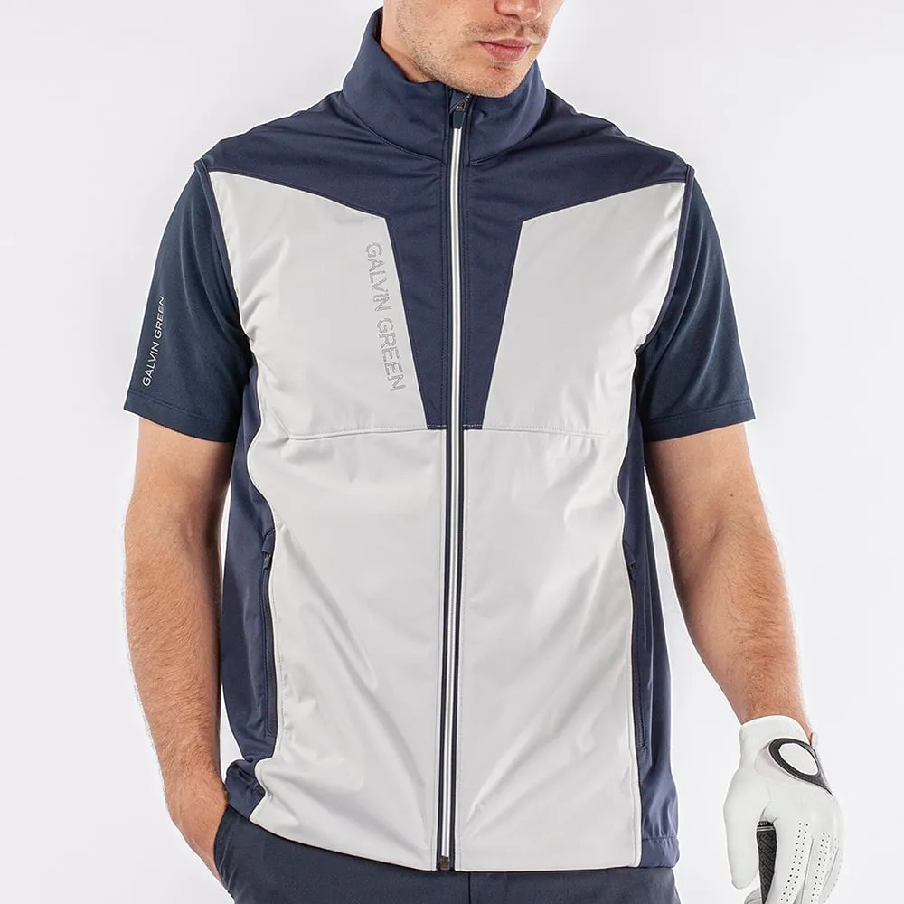 Galvin Green Lathan Interface-1 Wind Vest - Cool Grey/Navy