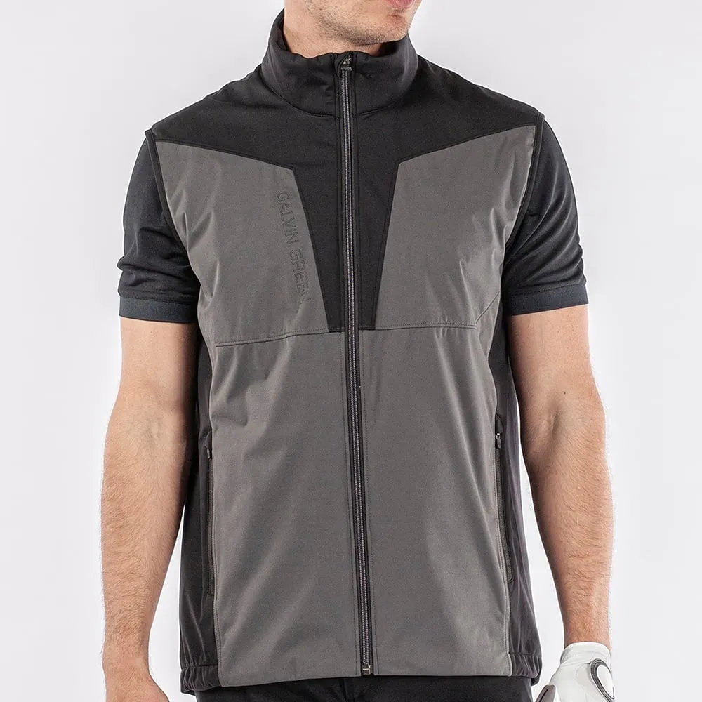 Galvin Green Lathan Interface-1 Wind Vest - Forged Iron/Black