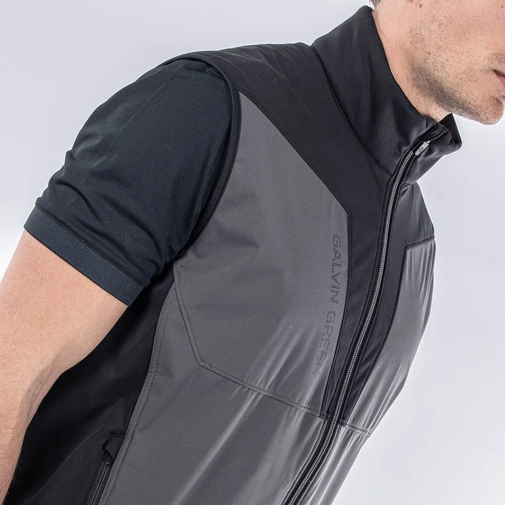 Galvin Green Lathan Interface-1 Wind Vest - Forged Iron/Black