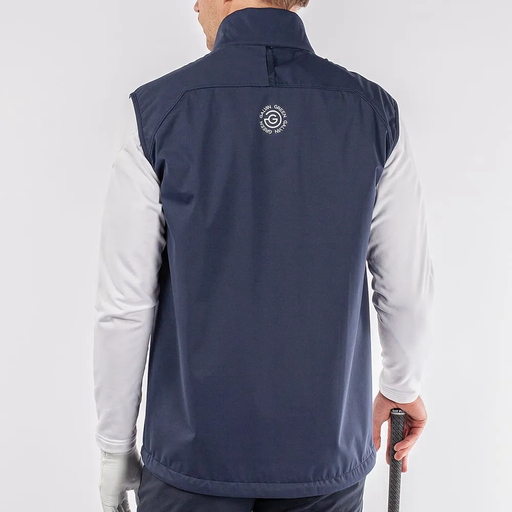 Galvin Green Lathan Interface-1 Wind Vest - Navy/White