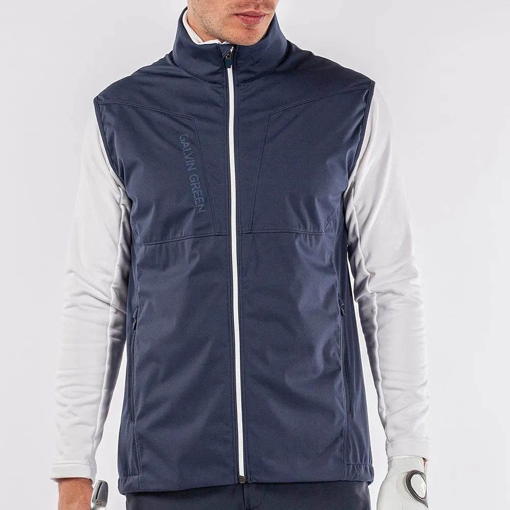 Galvin Green Lathan Interface-1 Wind Vest - Navy/White