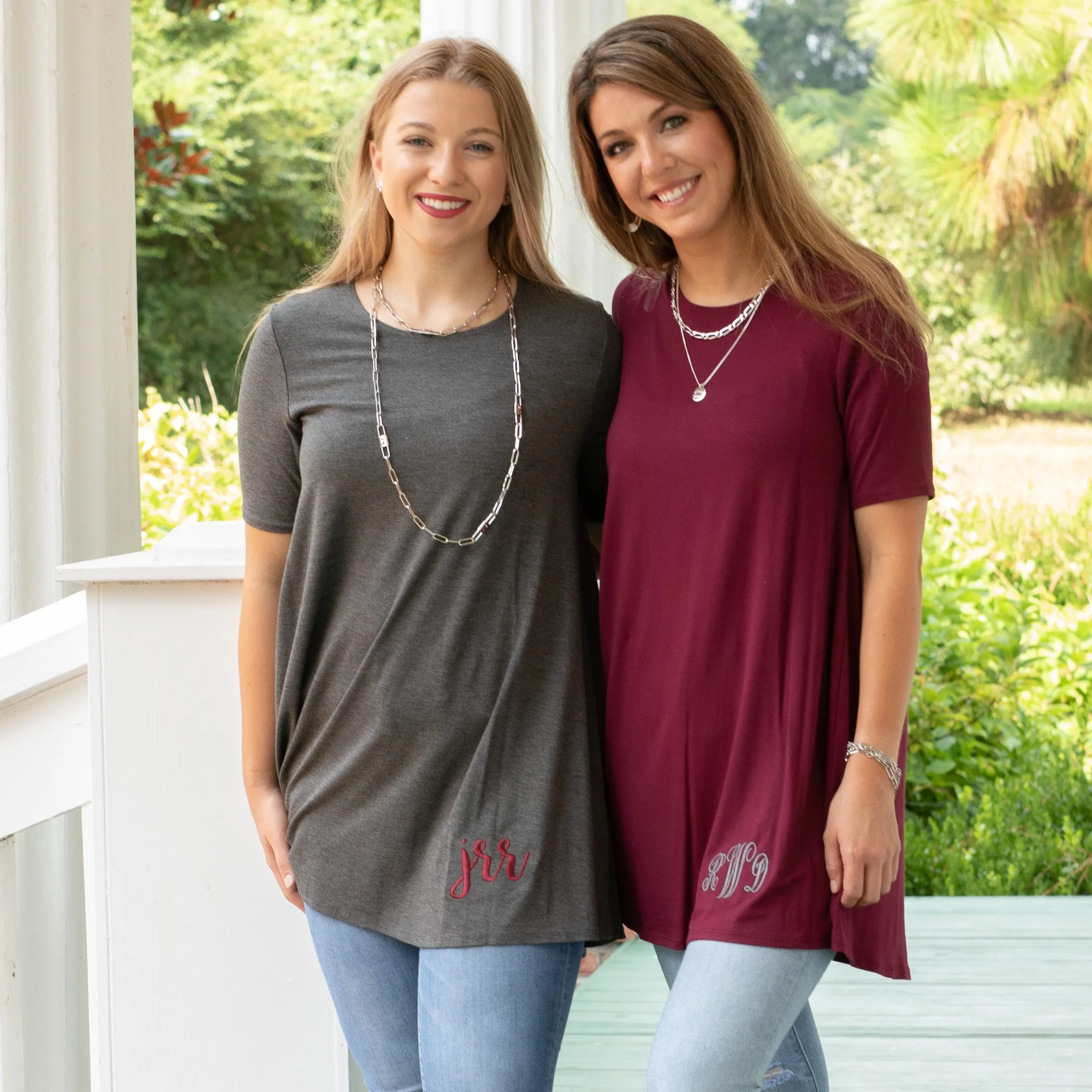 Game Day Ready Tunic - Wine