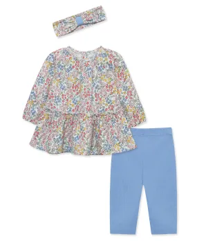 Garden Floral Tunic Set (3M-12M)