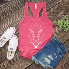 Gemini Lavender Symbol Women's Tank Top