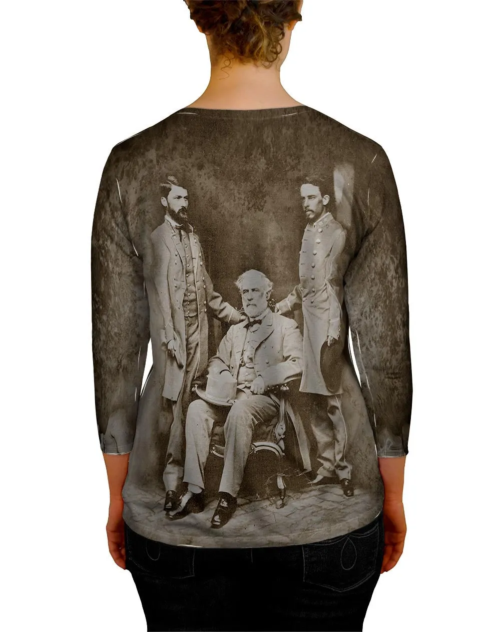 General Robert E Lee , Custis Lee & Walter Taylor