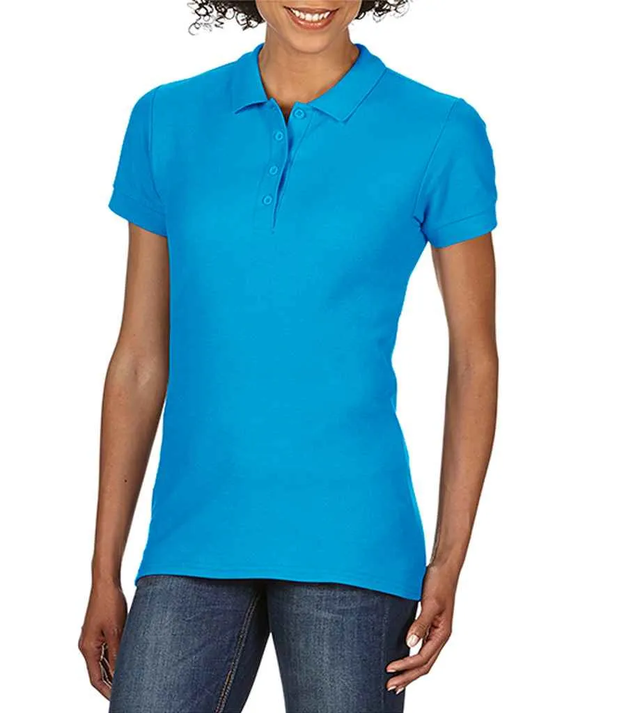 Gildan SoftStyle Double Pique Polo Shirt (Ladies)