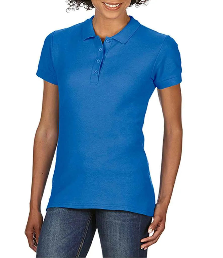 Gildan SoftStyle Double Pique Polo Shirt (Ladies)