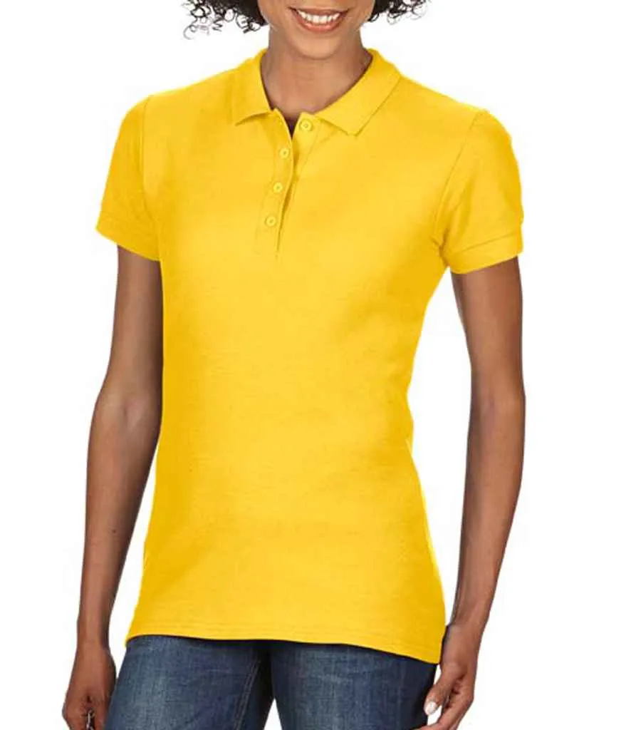 Gildan SoftStyle Double Pique Polo Shirt (Ladies)