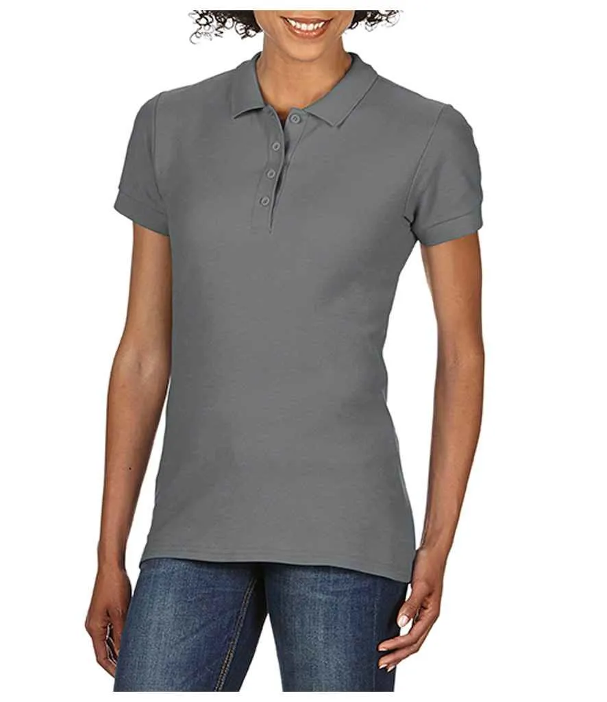 Gildan SoftStyle Double Pique Polo Shirt (Ladies)